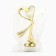 Cup "Girl in flight", award figure, stand stone, 18 x 8 x 5 cm