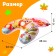 Developing pillow for children "foxes"