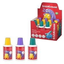 PVA glue 20 ml, Erichkrause, EasyStick, Jolly Friends, Mix brush