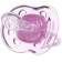 Nipple - orthodontic dummy, silicone, +6 months, with a cap, purple color