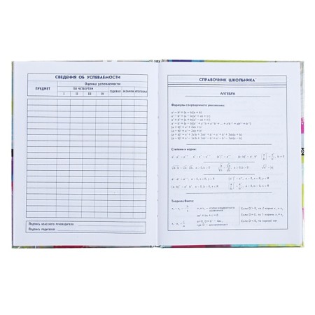Diary for grades 5-11, 48 sheets "Error 404", solid cover, glossy lamination-9