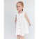Children's dress on buttons KAFTAN, p. 32 (110-116), white
