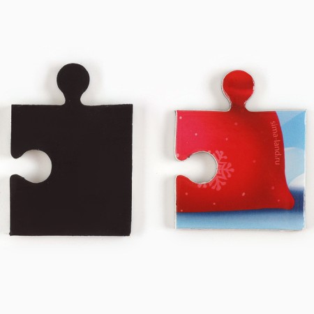 Puzzle Magnetic Wooden "Santa Claus"-6