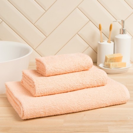 Tensor towel economy and I 30x60 cm, peach mokko color, 100% cotton, 350 g/m2-1