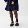 Teenage tights "large peas", black color, height 158-164 cm