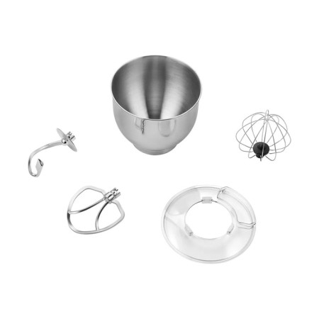 Mixer KitFort KT-3080, planetary, 1400 W, 7 l, 3 nozzles, 6 speeds, black-4