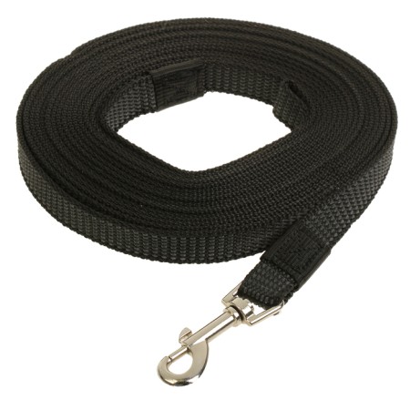 Land zoonik Kapron with double latex thread, 7 m x 2 cm, black