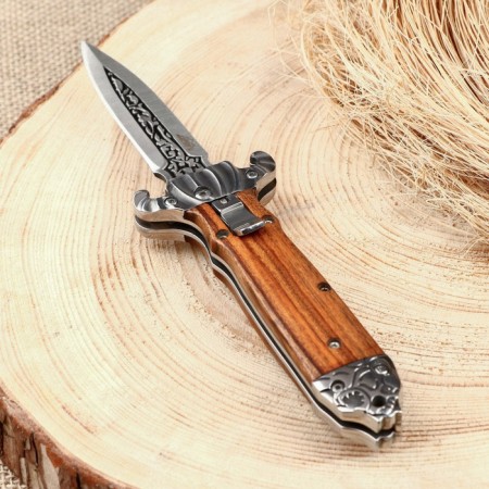 The knife of the folding "dagger" is 21.2cm, the blade is 87mm/2.5mm-2