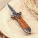 The knife of the folding "dagger" is 21.2cm, the blade is 87mm/2.5mm
