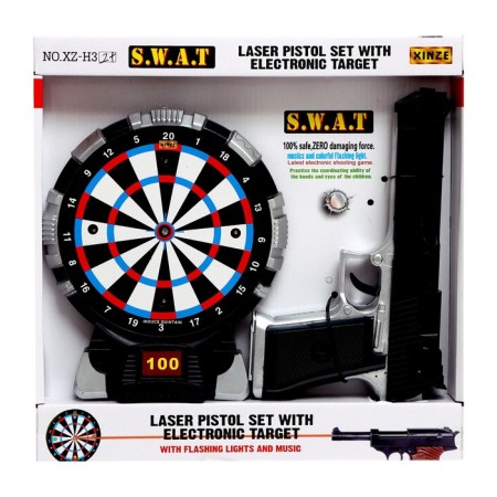 Electronic shooting range "Cool special forces", light and sound effects, works from batteries-10
