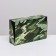 Folding box with a window for marshmallows "February 23", 25 x 15 x 7 cm