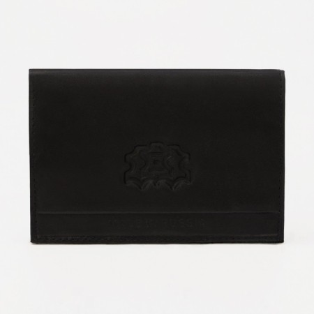 Cover for passport, black color-1