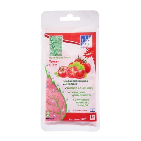 Fertilizer Nutrinant Plus tomato 6-18-37, 30 g