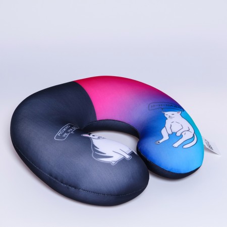Pillow for travel Antistress "Cats"-3