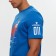 President T -shirt is faster. Fore. Sitter, size L, Blue color