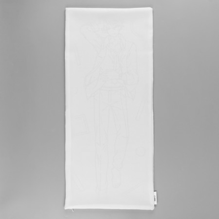 Pillowcase for coloring "stylish guy" 30x70cm-5