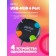 USB bias (Hub) Perfeo PF-VI-H020, 4 ports, USB 2.0, black