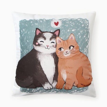 Ethel-Mur pillow, 40*40 cm, 100% p/e, velor