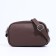 Cross-Bodi bag on zippers, external pocket, brown color