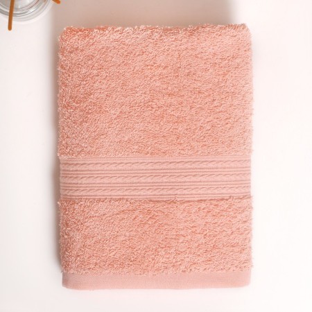 Terry towel with a border 50x90 cm, Seftali, cotton 100%, 440g/m-1