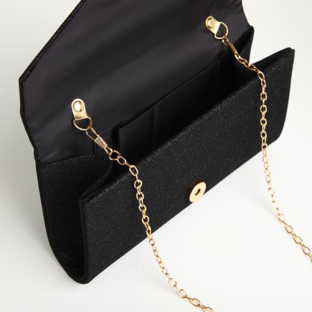 Female bag on a magnet, black color-4