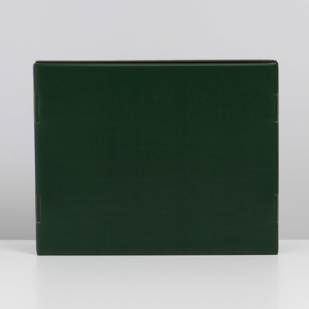Gift folding box, packaging, "Emerald", 27 x 21 x 9 cm-6