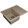 Quartz-quartz kitchen up-up-quartz upd-03, rectangular, color 02 beige