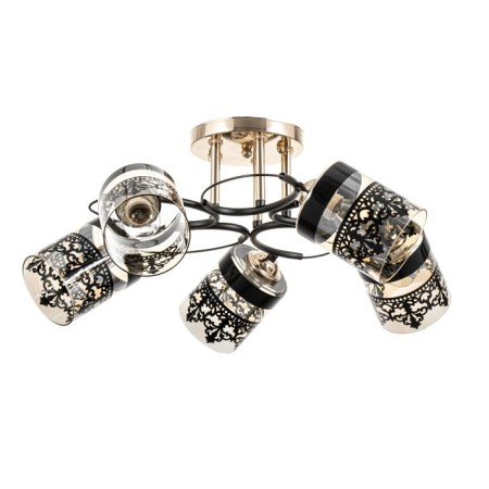 Rhine chandelier 5he27 40w Black 60x60x27 cm Bayerlux