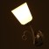 Sconces 2452/1 E27 12W Belo-chromovy
