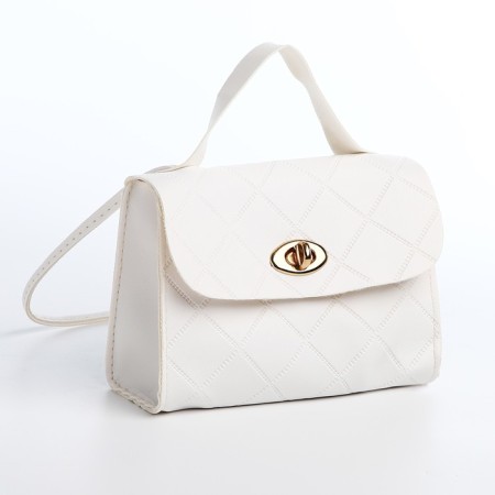 Baby bag on fasting, white color