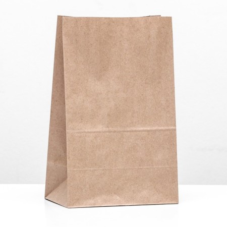 Paper package, packing, craft, rectangular bottom, 18 x 12 x 29 cm