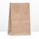 Paper package, packing, craft, rectangular bottom, 18 x 12 x 29 cm