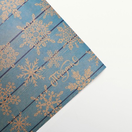 Package Crafts "Snowflakes on a tree", 50 x 70 cm, New Year-2