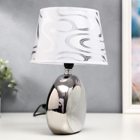 HELP LAM 36653/1 E14 40W White-Serebly H28 cm-5