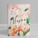 Gift set: A5.80 Diary and soap petals "Tulips on March 8"