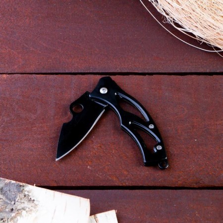 Feet of Folding Black Raven, Blade 6 cm-1