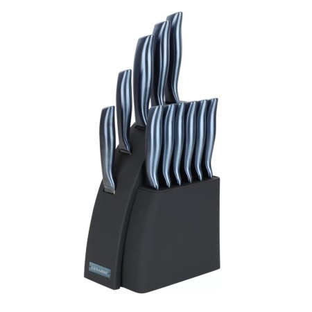 Lenardi knife set, on a stand, 11 items