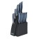 Lenardi knife set, on a stand, 11 items