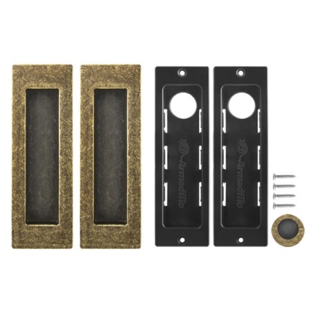 Armadillo SH010 URB OB-13 sliding doors handle, antique bronze color-3