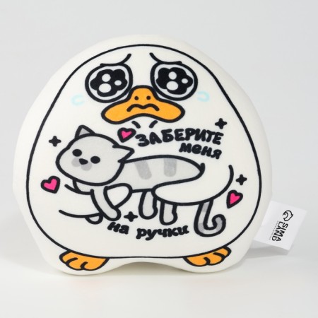 Toy anti -stress duck "on pens"