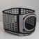 The folding bag is large, the EVA material, 42.5 x 37.5 x 29.5 cm, gray
