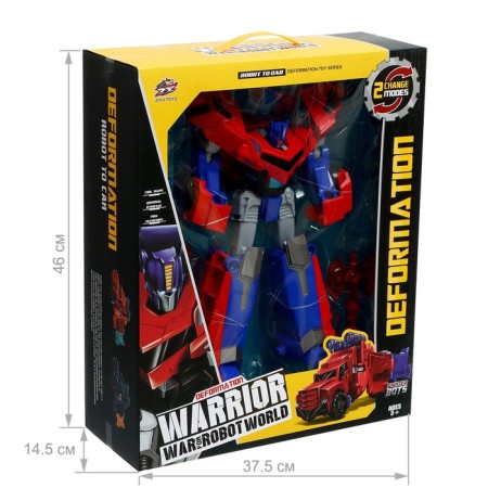 Autobot robot, transforms, blue color-4