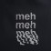 Bag Schoper "Meh", 35*0.5*40, print with sparkles, without lining, black