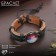 Bracelet "New Day" Cosmos, black-brown color, 6 cm