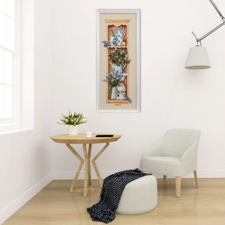Tapestry "Dachnihi with lavender" 38*90 Mix frame-4