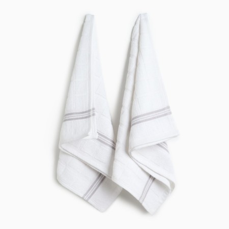 A set of towels Ethel "Aesthetics" 43x66cm - 2 pcs, col. White, hl. 100%