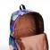 Youth backpack from textiles, 3 pockets, lilac color