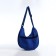Youth bag with a zipper, blue color