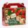 Gift box New Year's emerald vintage 23 x 8.5 x 23 cm