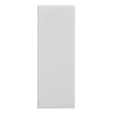 Rectangular white eraser in a plastic sliding holder, a spare eraser, in a blister, mix-4